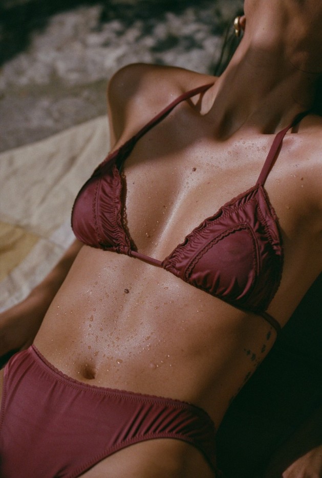 Haut de maillot triangle Margaux Matière Recyclée