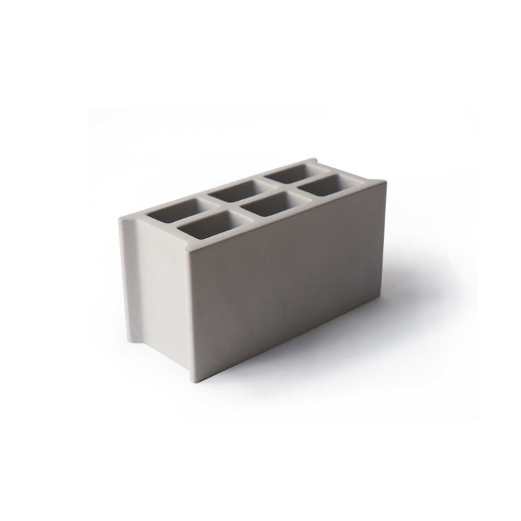 Pot à crayons Parpaing en Béton Brut