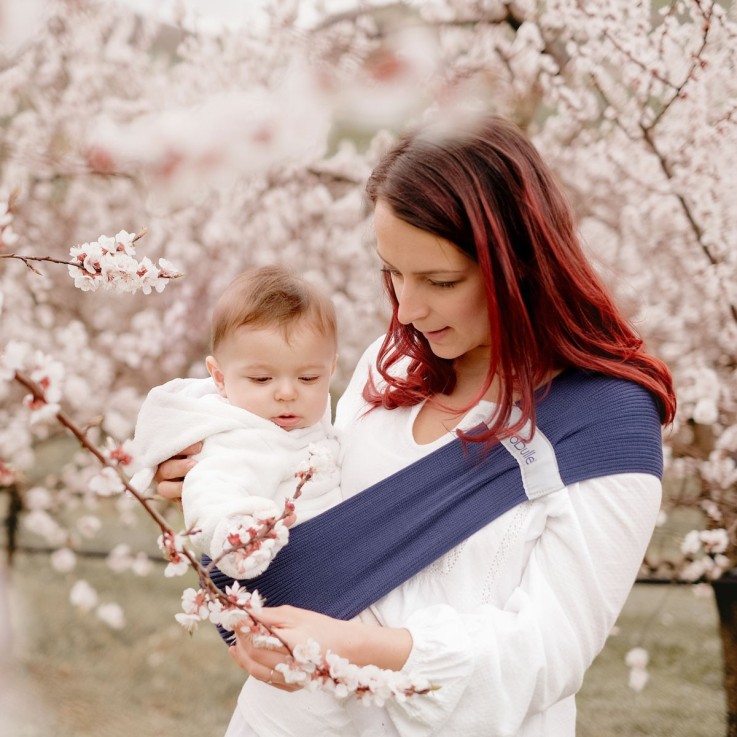 Porte-bébé d'appoint Hop'la Coton Bio