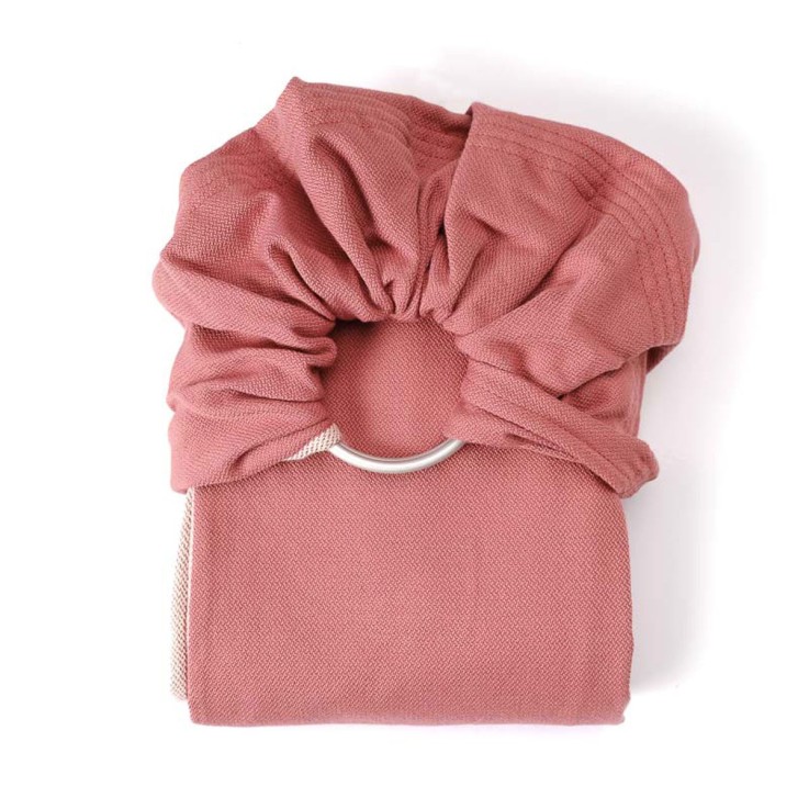 Écharpe de portable sans nœud Sling Sergé Brisé Coton Bio