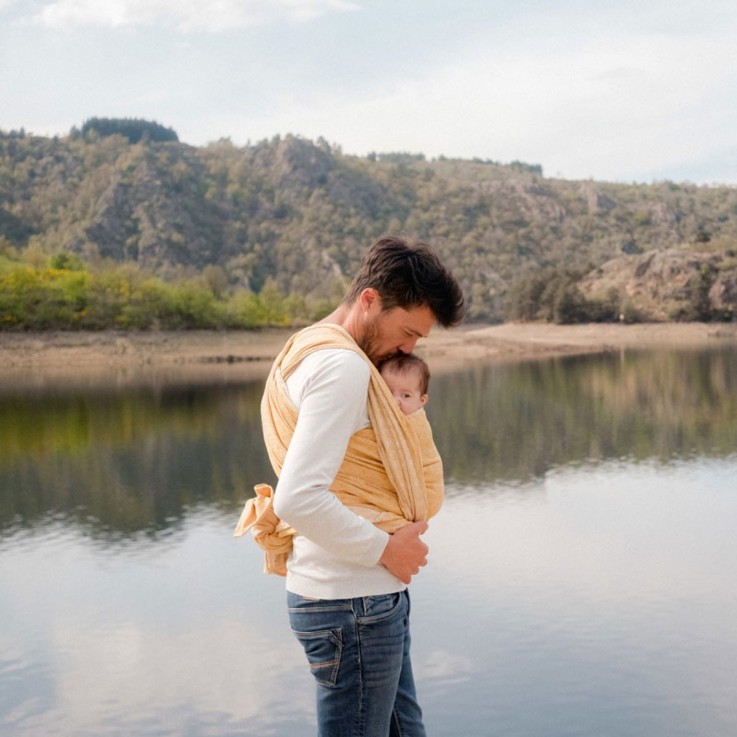 Écharpe de portage Jacquard Coton Bio