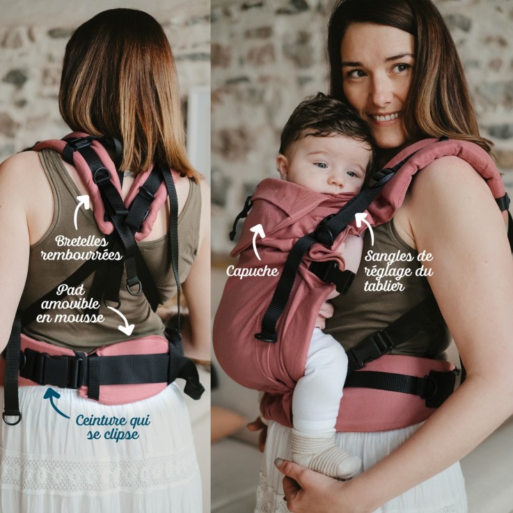 Porte-bébé Néo Plus Version 2 Coton Bio
