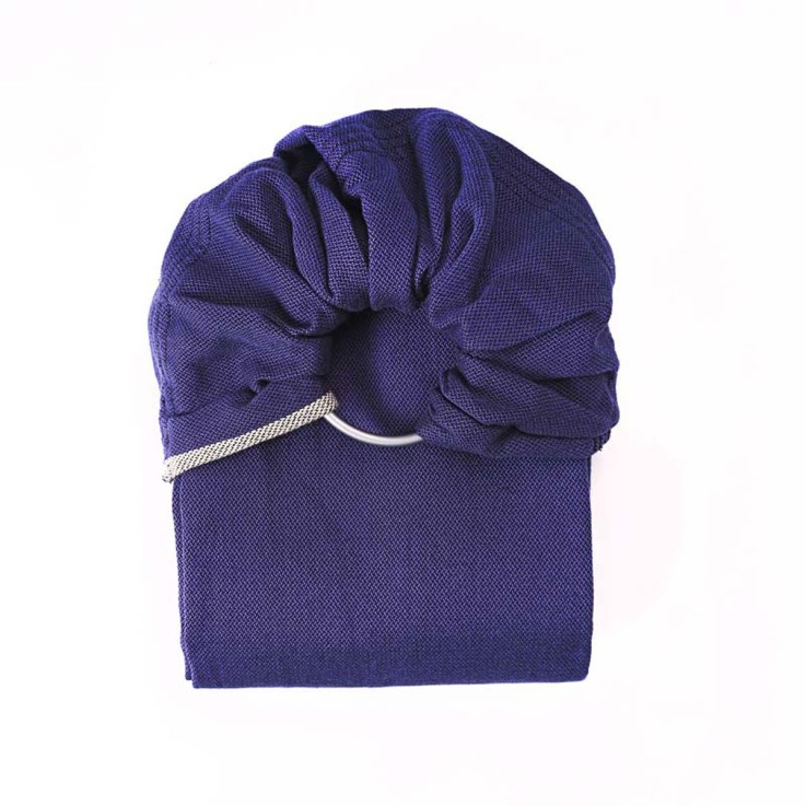 Écharpe de portable sans nœud Sling Sergé Brisé Coton Bio