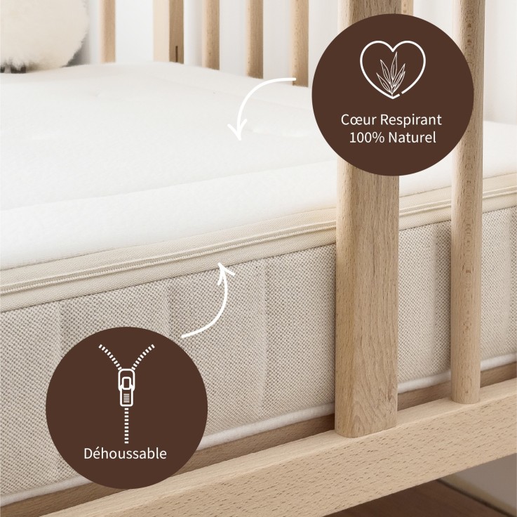 Matelas Bébé Chanvrenatura®