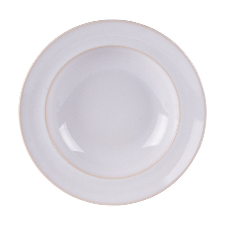 Assiette à pâtes 29 cm Rondo (lot de 6) en grès