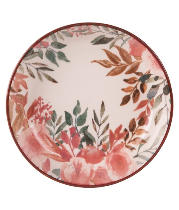 Assiette creuse Pink Flor...