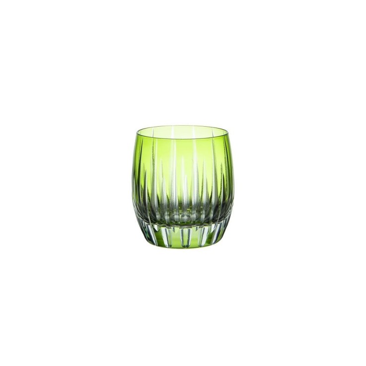 Coffret de 6 gobelets Divina vert 37,5 cl en cristallin
