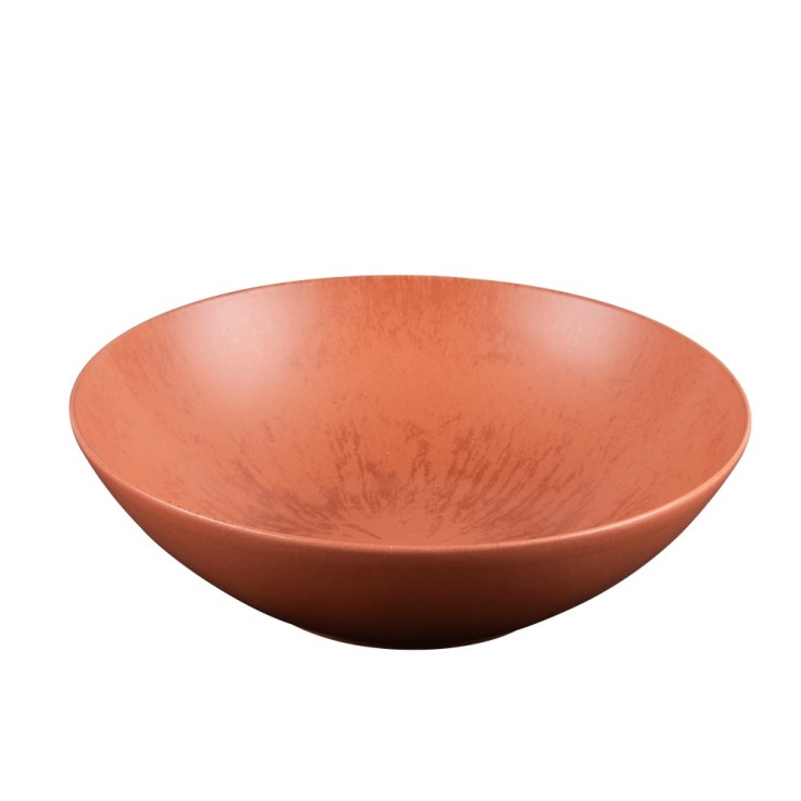 Saladier Onyx 24 cm Terracotta en grès