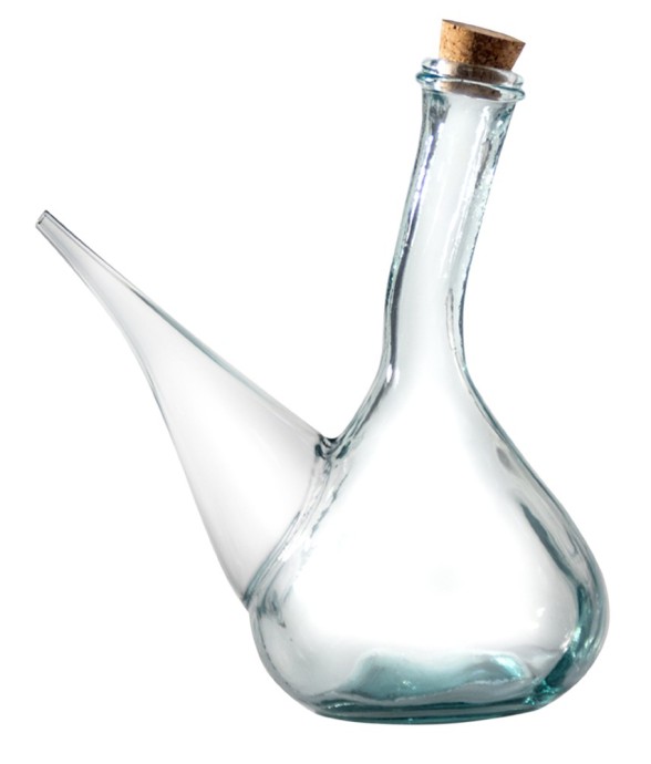 Porron en verre 50 cl avec...