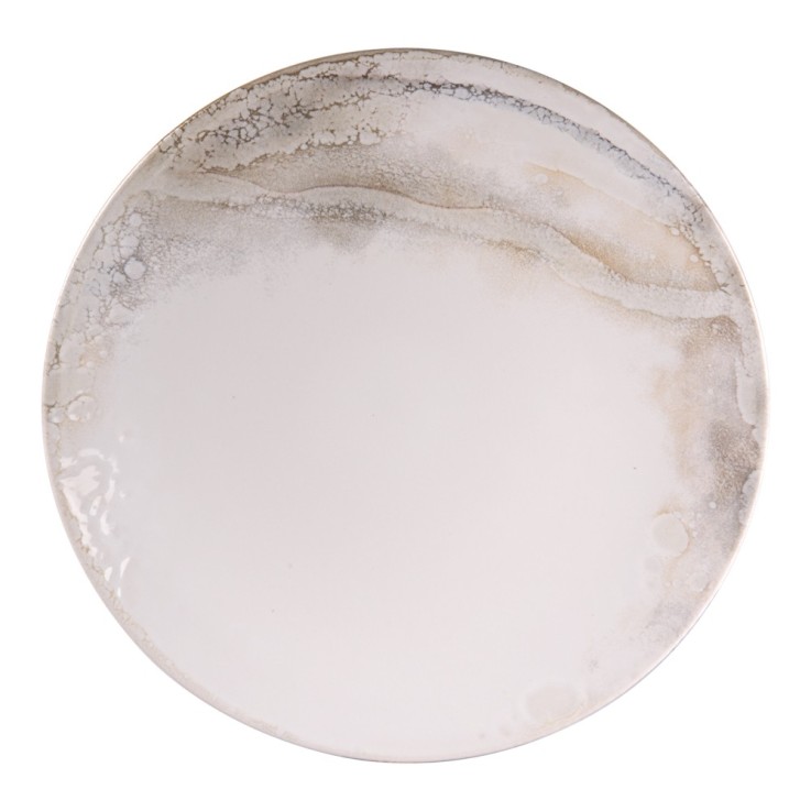 Assiette de présentation Mojave 32 cm en grès