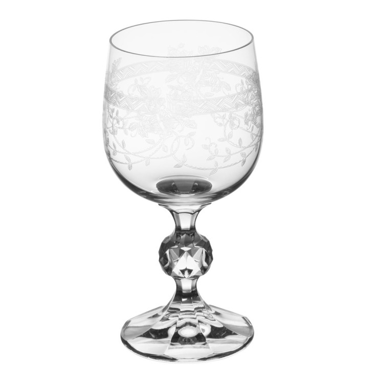 Verre à eau Claudia Panto 19 cl (lot de 6) en cristallin