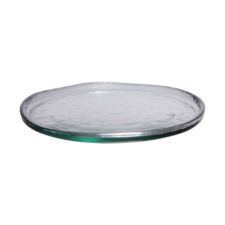 Assiette à dessert Acqua 20 cm (lot de 6) en verre