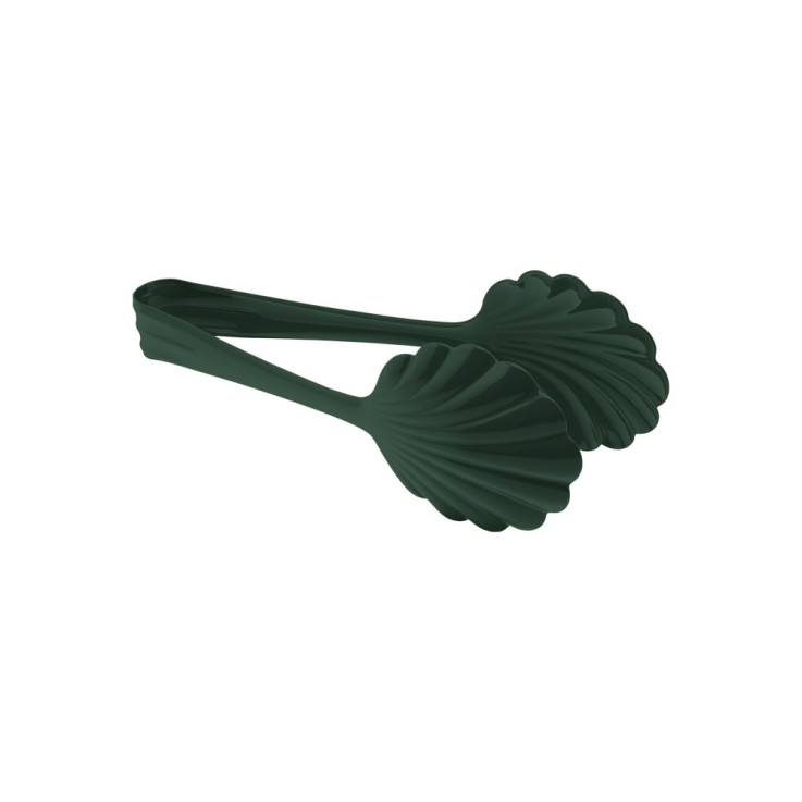 Pince à pain vert sapin 21 cm en inox