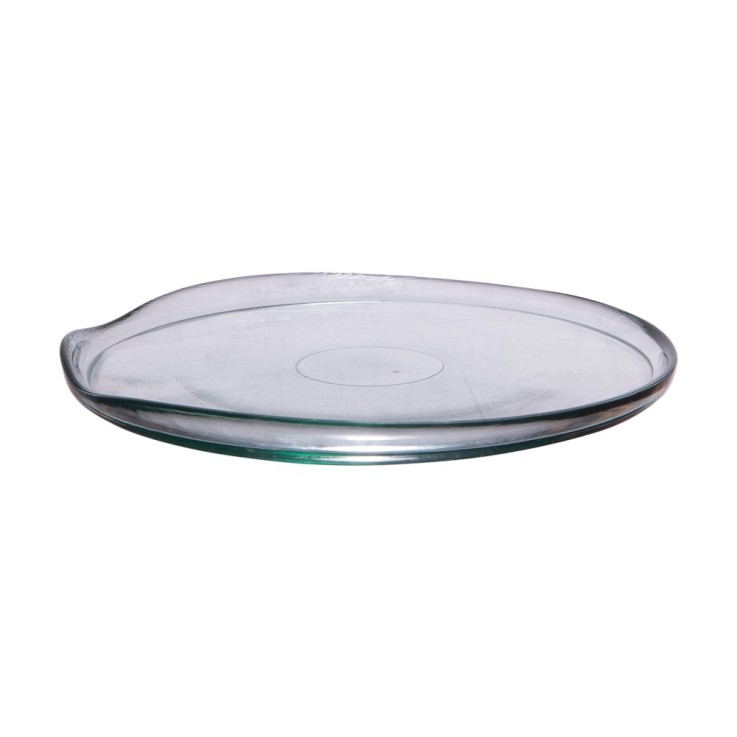Assiette plate Acqua 25 cm (lot de 6) en verre