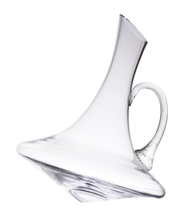 Carafe oblique avec anse...