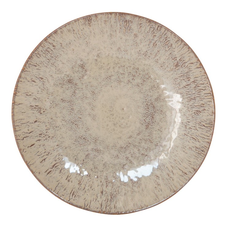 Assiette à dessert Akaris 21 cm (lot de 6) en grès