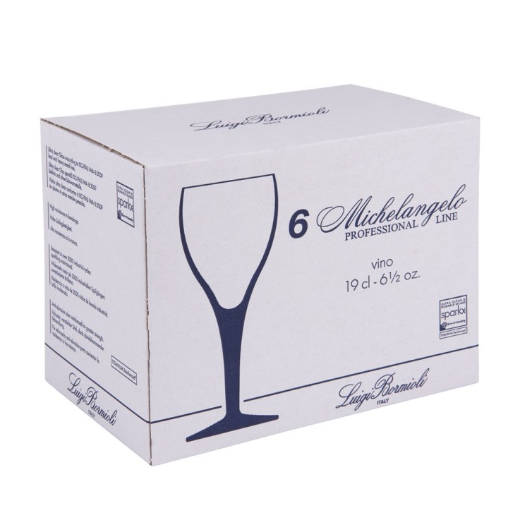 Verre à pied Michelangelo 19 cl (lot de 6)