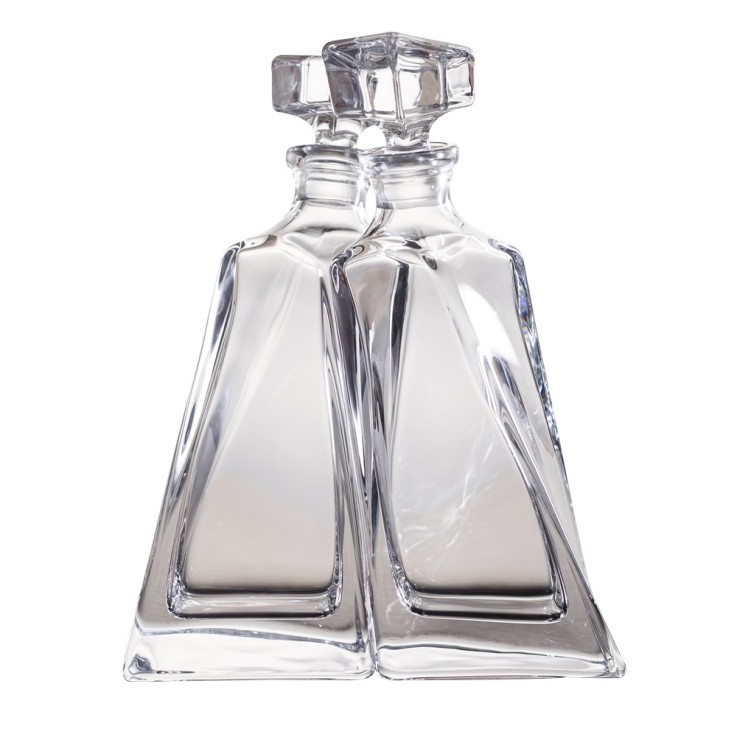 Set de 2 carafes Lovers 0,5 l en cristallin