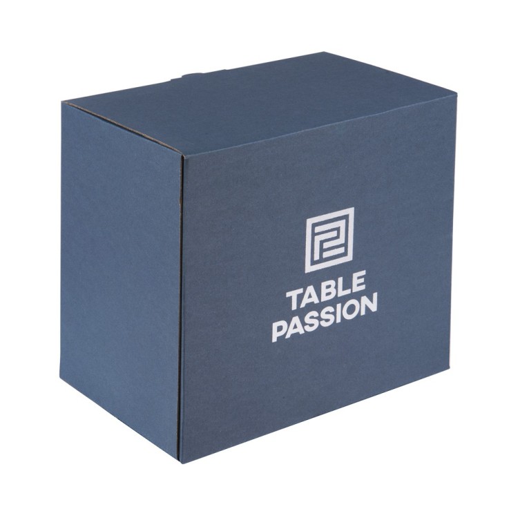 Coffret de 6 flûtes à champagne 15 cl en cristallin taillé