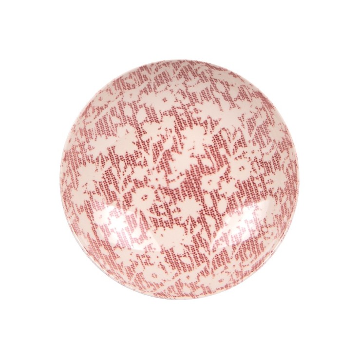 Saladier Léa rouge 24 cm en grès