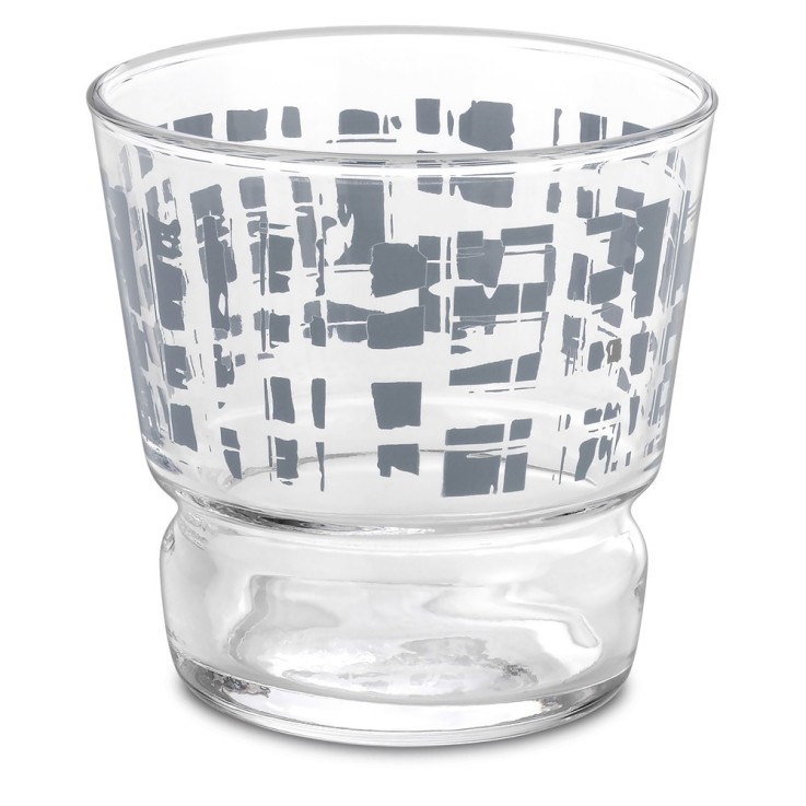 Gobelet Brera 28 cl gris (lot de 6) en verre