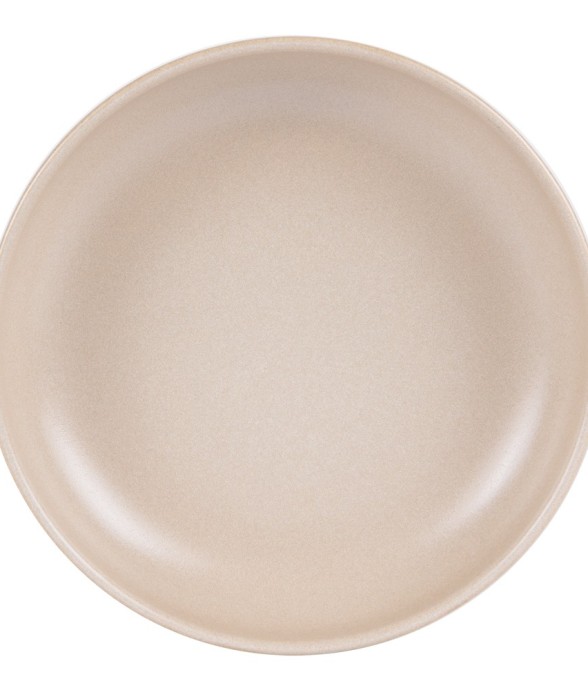 Assiette creuse Uno sable...