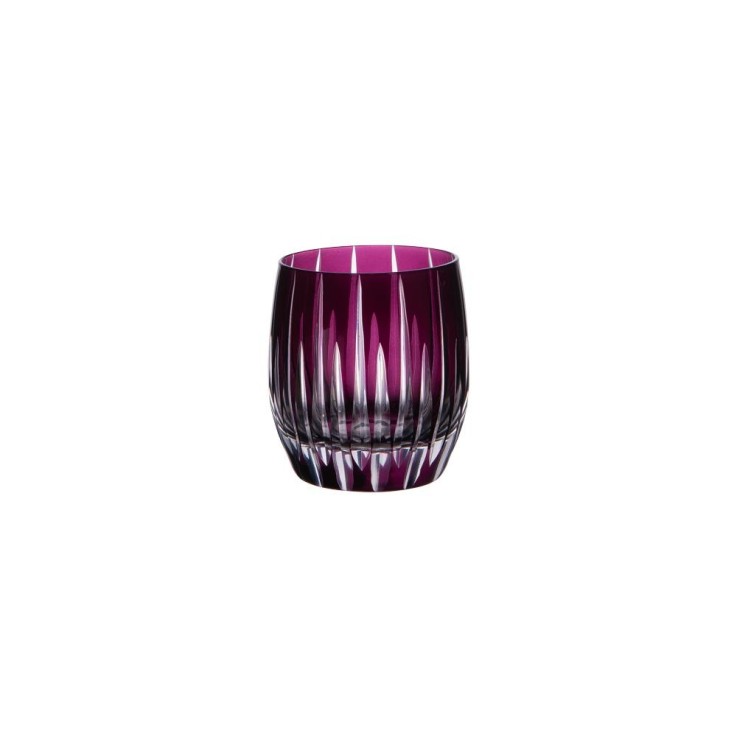 Coffret de 6 gobelets Divina violet 37,5 cl en cristallin
