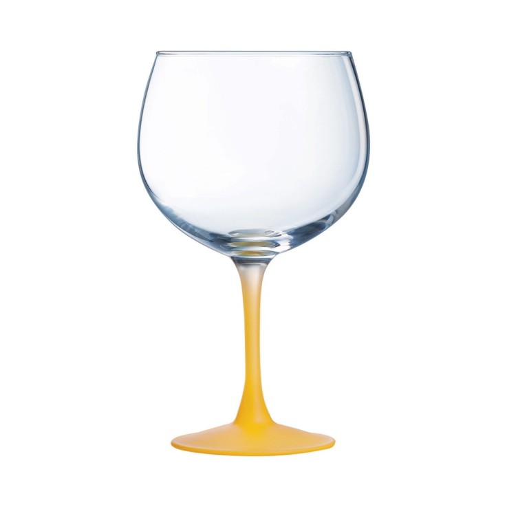 Boîte de 6 verres à pied Summer Pop 70 cl mimosa