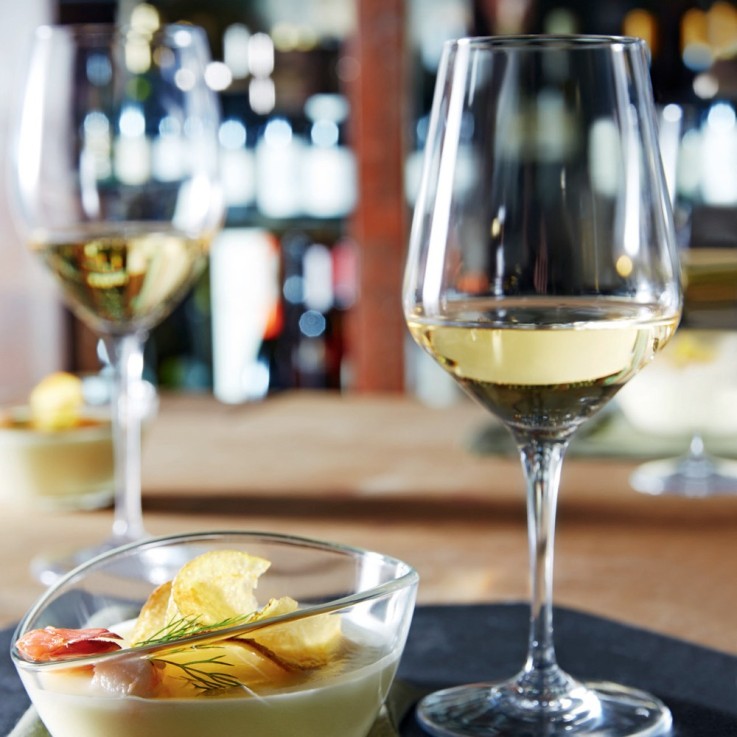 Boîte de 6 verres à vin Electra 35 cl en cristallin