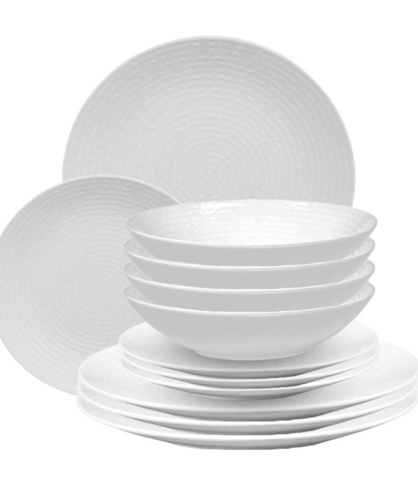 Service d'assiettes 12...
