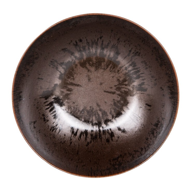 Saladier Onyx 24 cm en grès