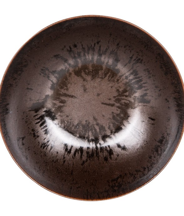 Saladier Onyx 24 cm en grès