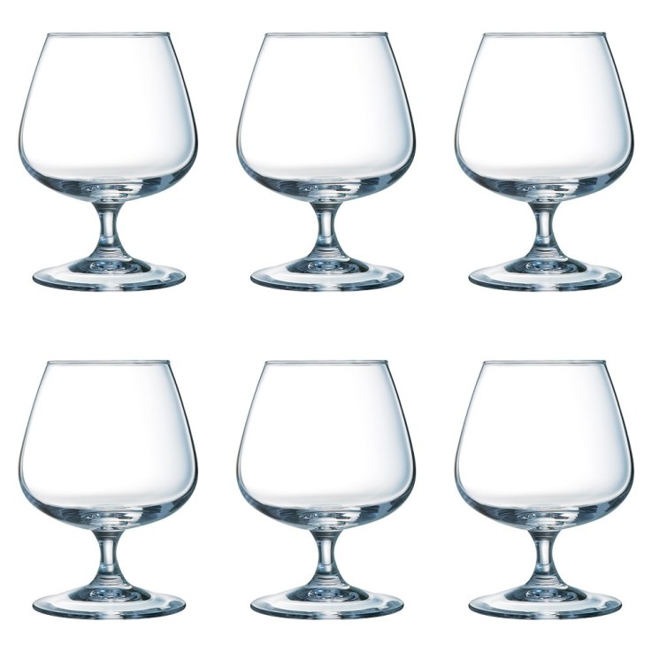 Boîte de 6 verres à pied World Spirit 25 cl