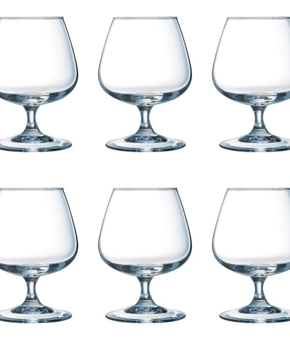 Boîte de 6 verres à pied...