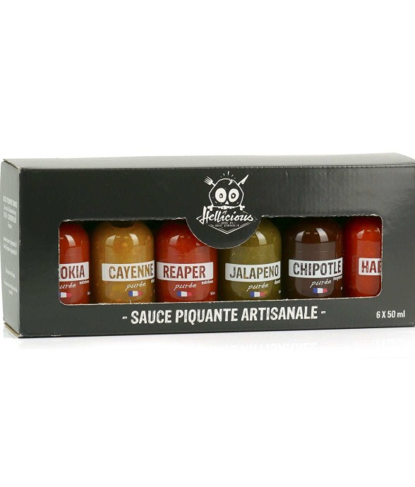 Coffret de 6 purées de...