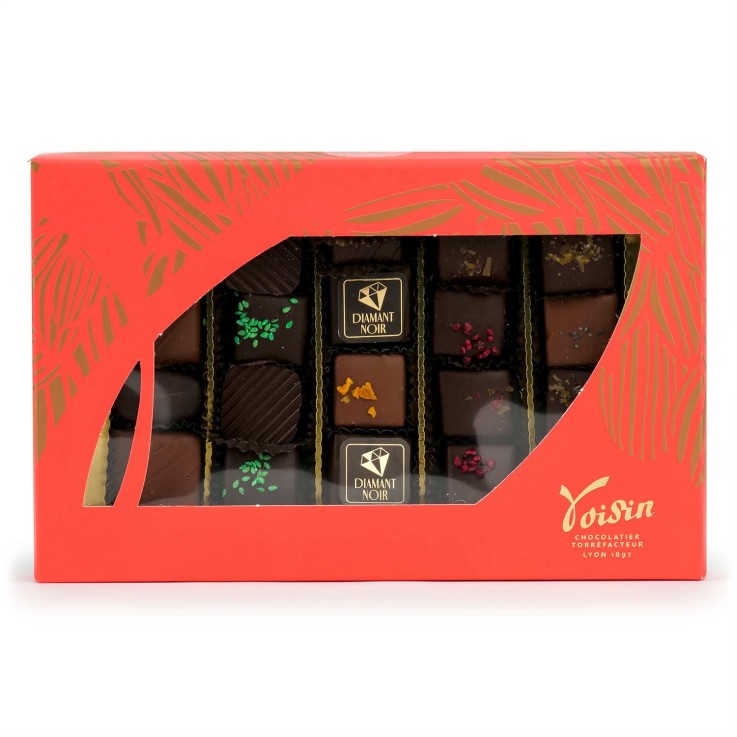 Boîte de chocolats 'Grands classiques' - Voisin - Boîte de 20 chocolats (220g)