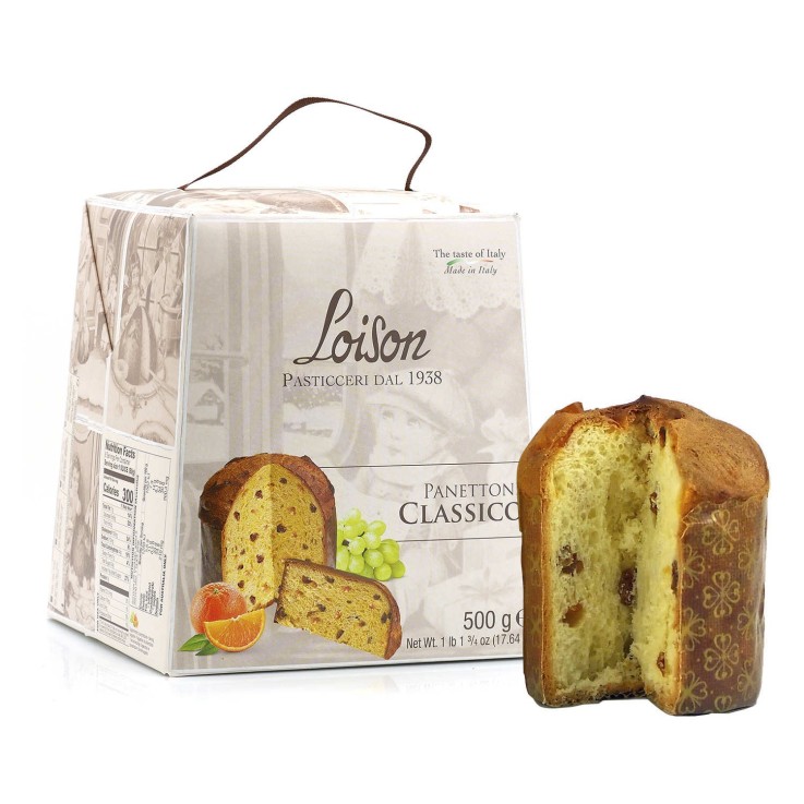 Panettone italien artisanal aux fruits confits - Le Panettone de 500g