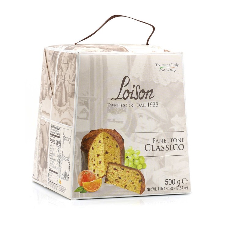 Panettone italien artisanal aux fruits confits - Le Panettone de 500g