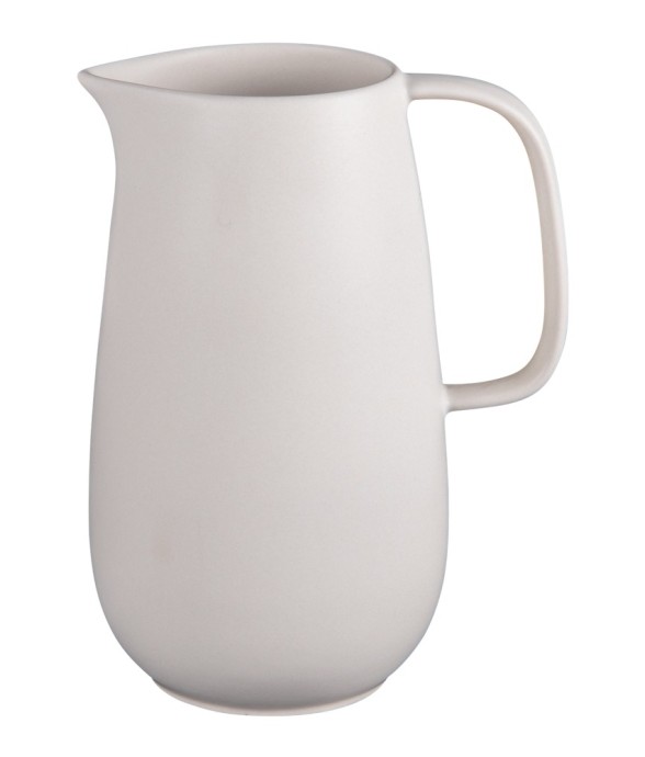 Pichet Uno 2 l crème en grès