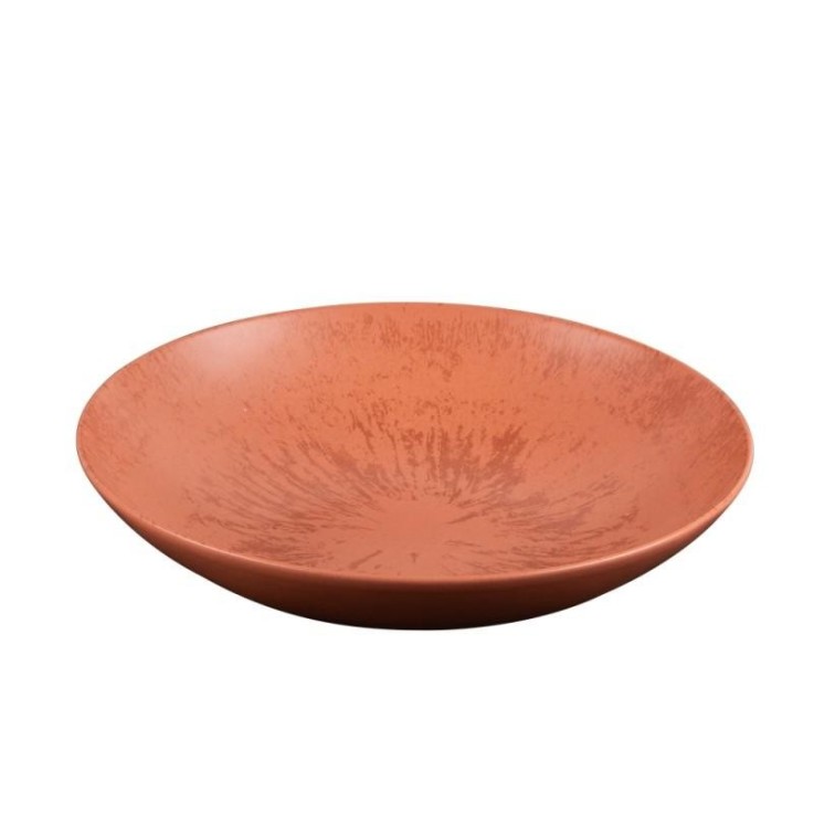 Service d'assiettes 24 pièces Onyx Terracotta en grès