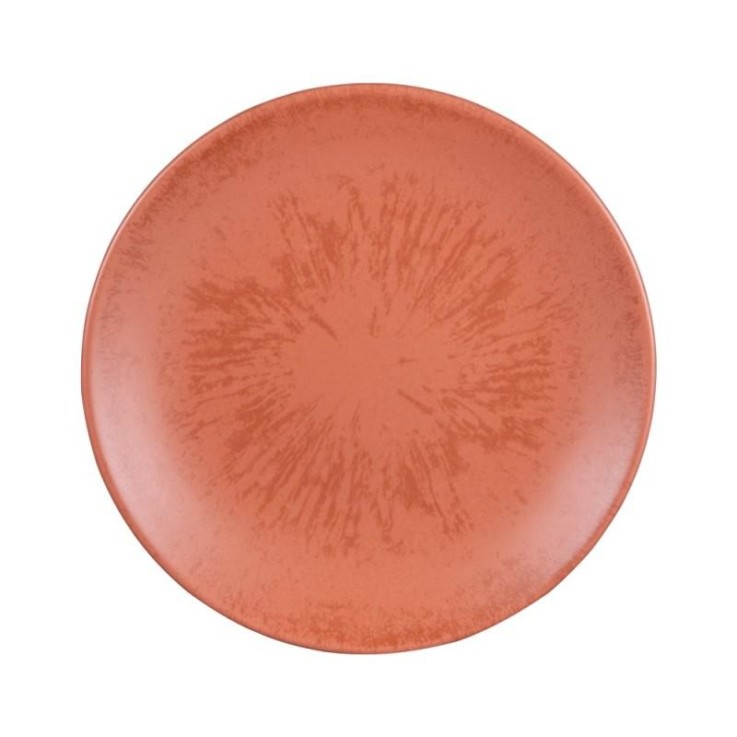 Service d'assiettes 24 pièces Onyx Terracotta en grès