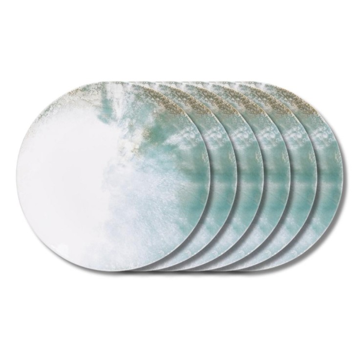 Assiette plate Islande 27 cm (lot de 6) en grès