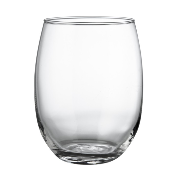 Boîte de 6 gobelets trempés Syrah 35 cl en verre