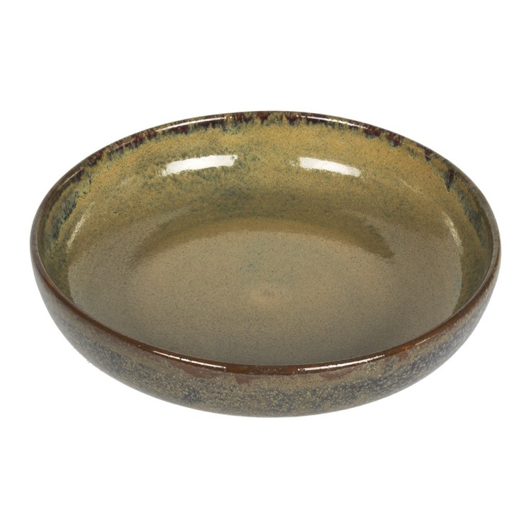 Assiette creuse Cilaos 18 cm (lot de 6) en grès