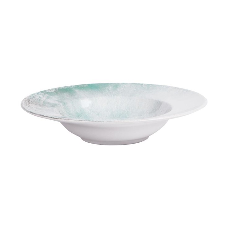 Assiette à pâtes Islande 27 cm (lot de 6) en grès