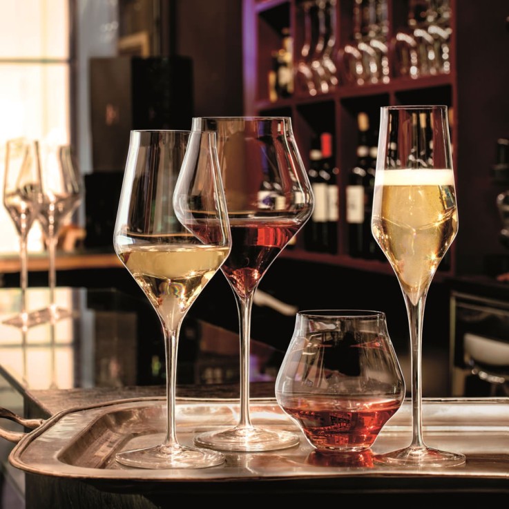 Flûte à Champagne Supremo 24 cl (lot de 6) en cristallin