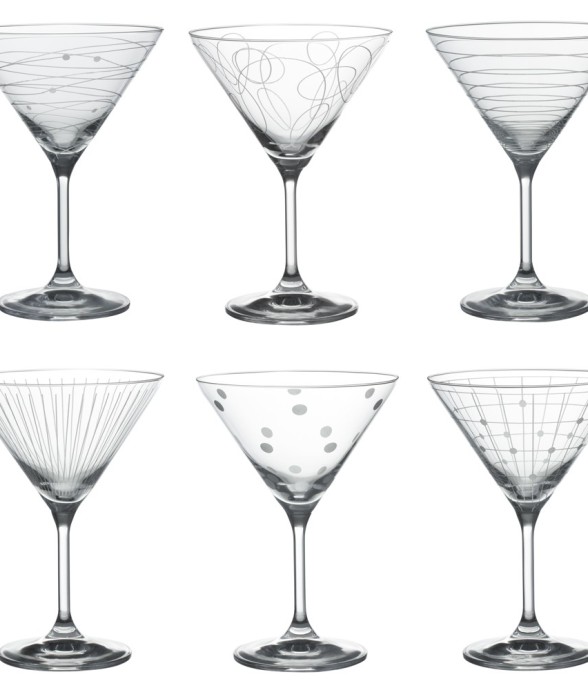 Coffret de 6 verres à...