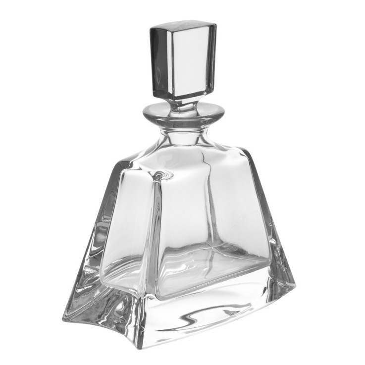 Carafe Flat 70 cl en cristal hauteur 21 cm