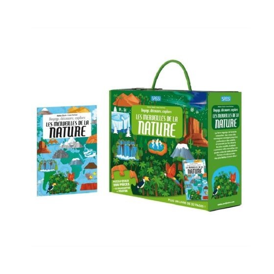 Coffret merveilles de la nature : Livre & Puzzle
