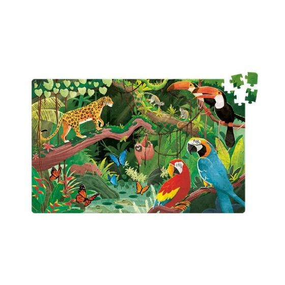 Coffret Amazonie : Livre & Puzzle